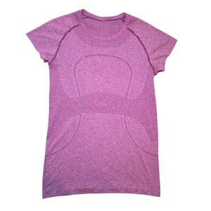 Lululemon Swiftly Tech Short Sleeve Crew - Heathered Regal Plum
